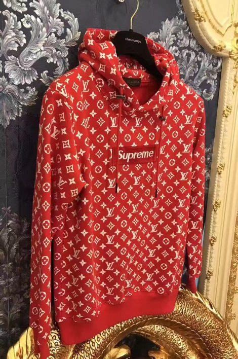 sudadera louis vuitton supreme precio